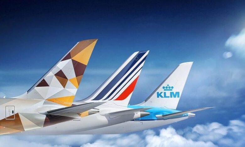 الاتحاد للطيران والخطوط الفرنسية