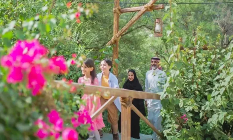 السياحة الزراعية الريفية البيئية بالسعودية