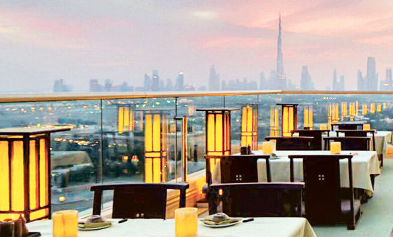 المطاعم والمقاهي العالمية في دبي