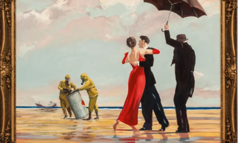 لوحة نادرة لـ"بانكسي"