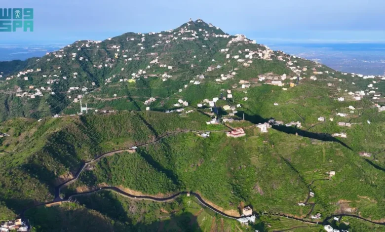 جبال فيفا بجازان