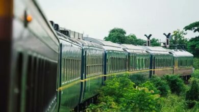 تجربة قطار فاخرة