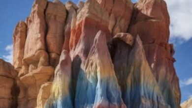 التكوينات الصخرية الطبيعية في ولاية يوتا