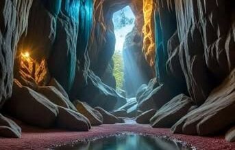 كهف المرآة المتلألئ