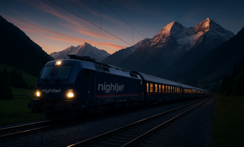 خط قطار ليلي