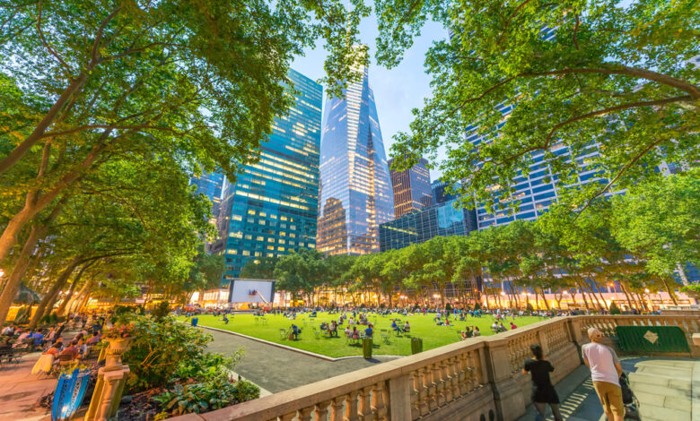 الحدائق في نيويورك