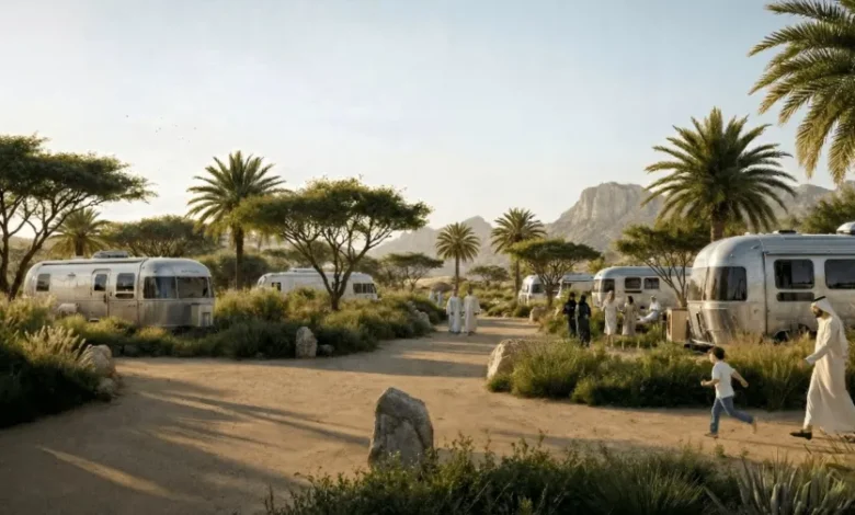 طريق دبي للكرفانات