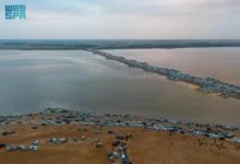 بحيرة العوشزية بعنيزة