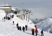 التزلج في جبال الكاربات