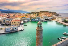 ميناء ريثيمنو القديم في جزيرة كريت