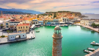 ميناء ريثيمنو القديم في جزيرة كريت